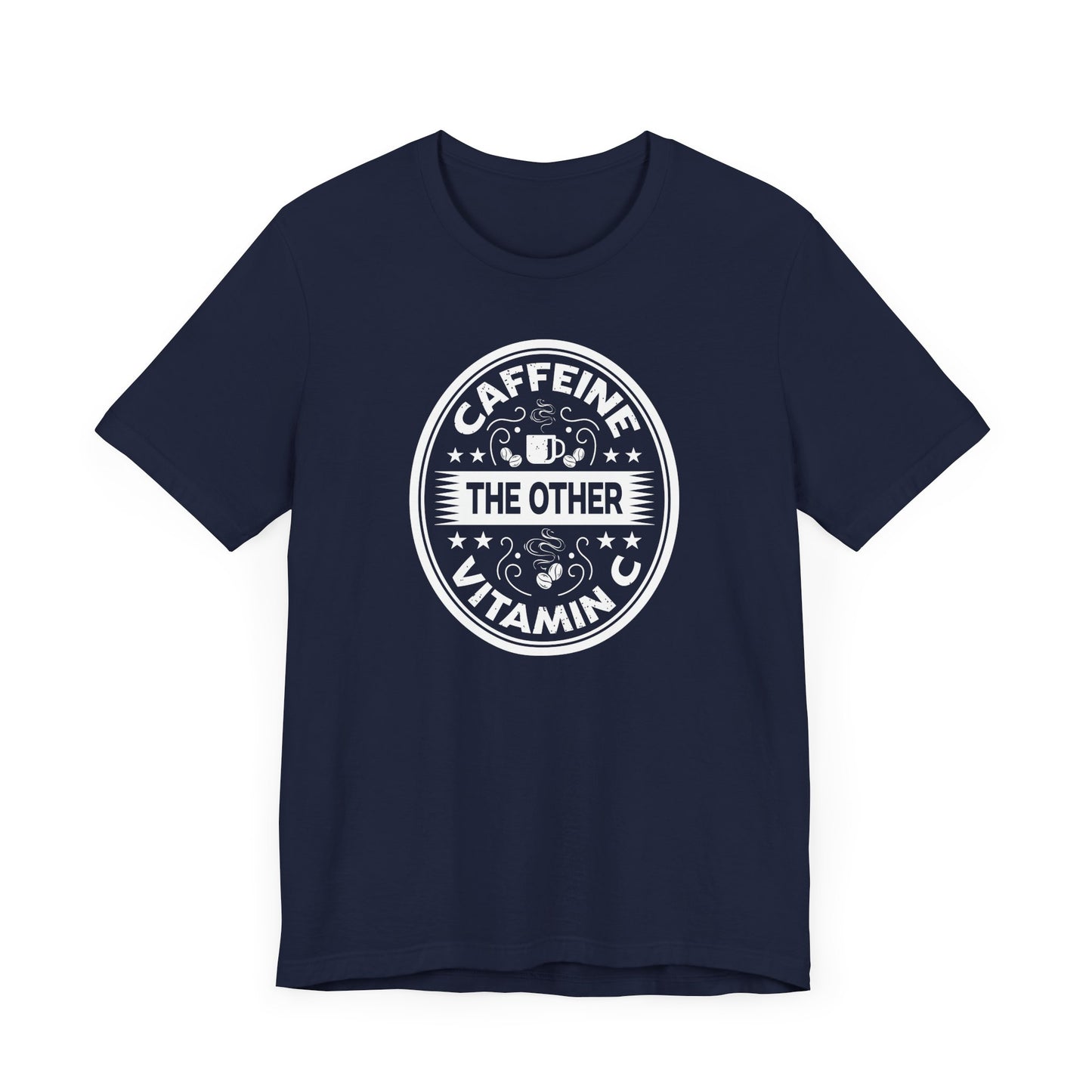 Caffeine The Other Vitamin C Unisex Jersey Short Sleeve Tee