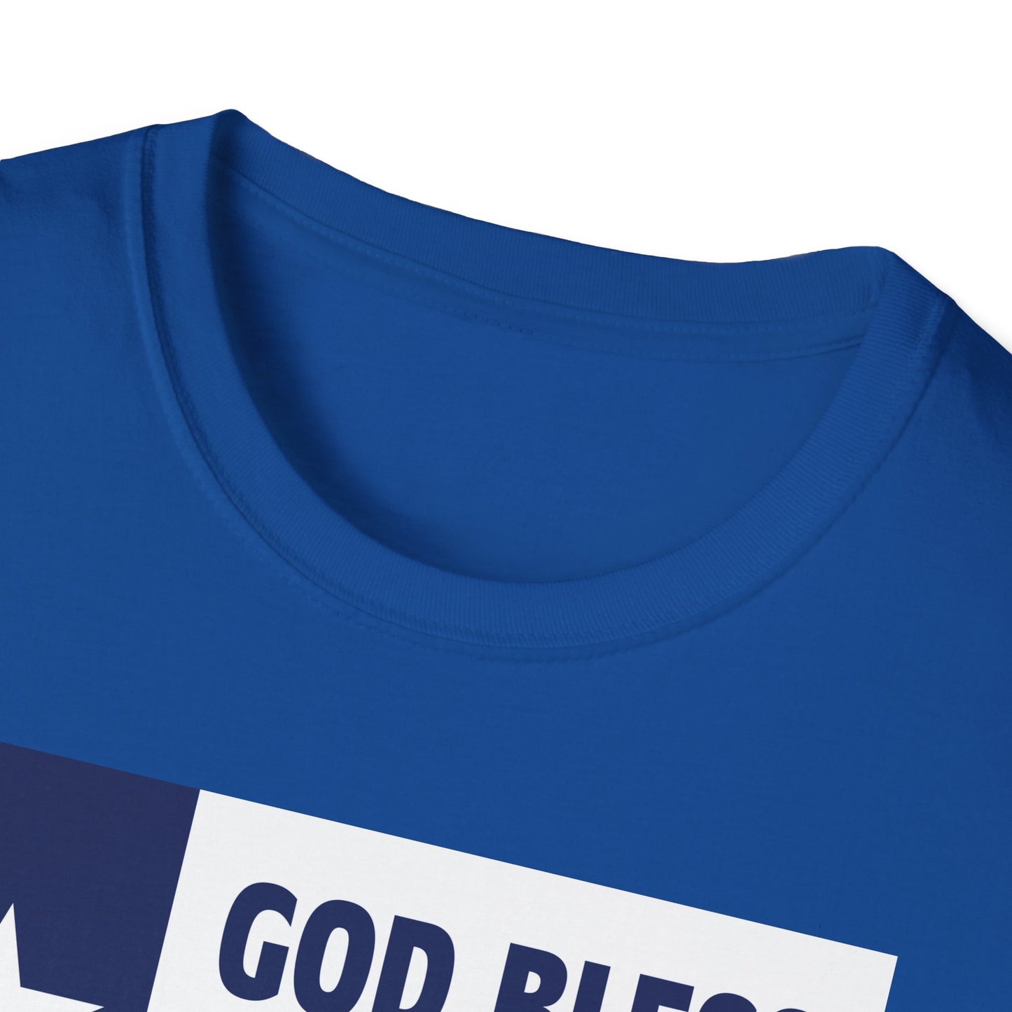 God Bless Texas Unisex Softstyle T-Shirt