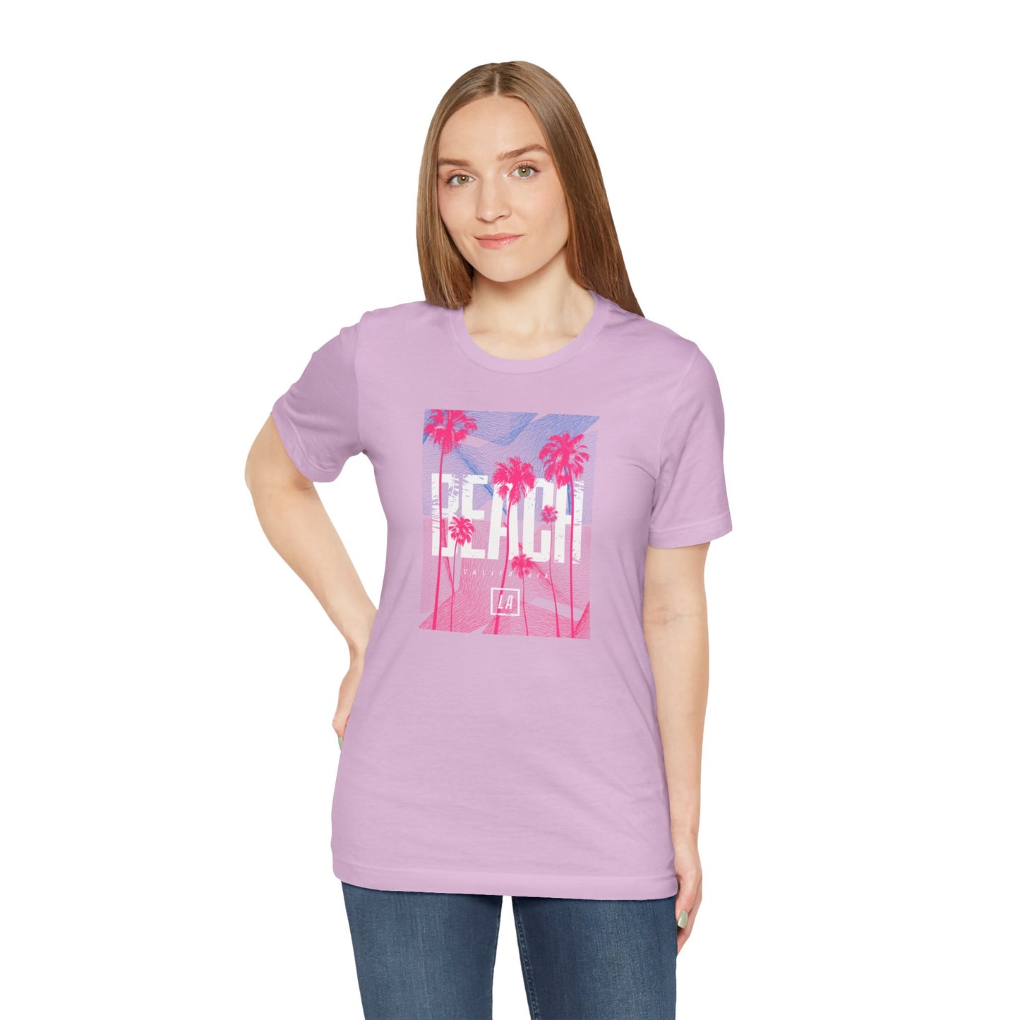 Beach California Unisex Jersey Short Sleeve Tee