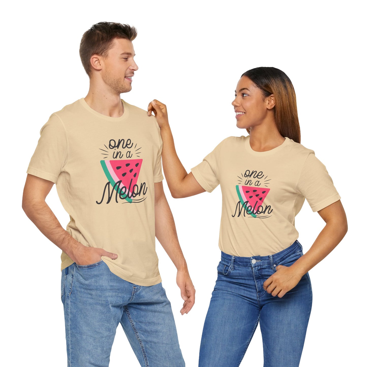 One In A Melon Unisex Jersey Short Sleeve Tee Soft Cotton