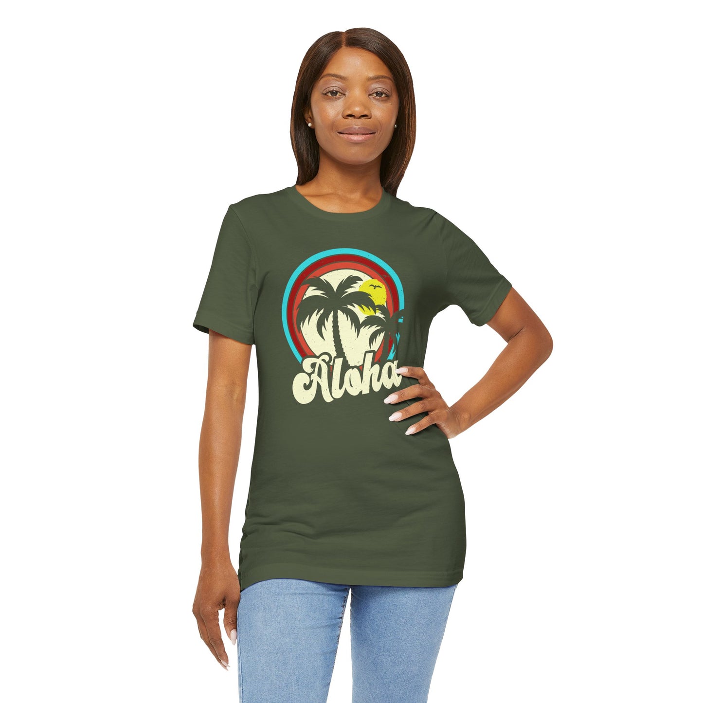 Aloha Unisex Jersey Short Sleeve Tee