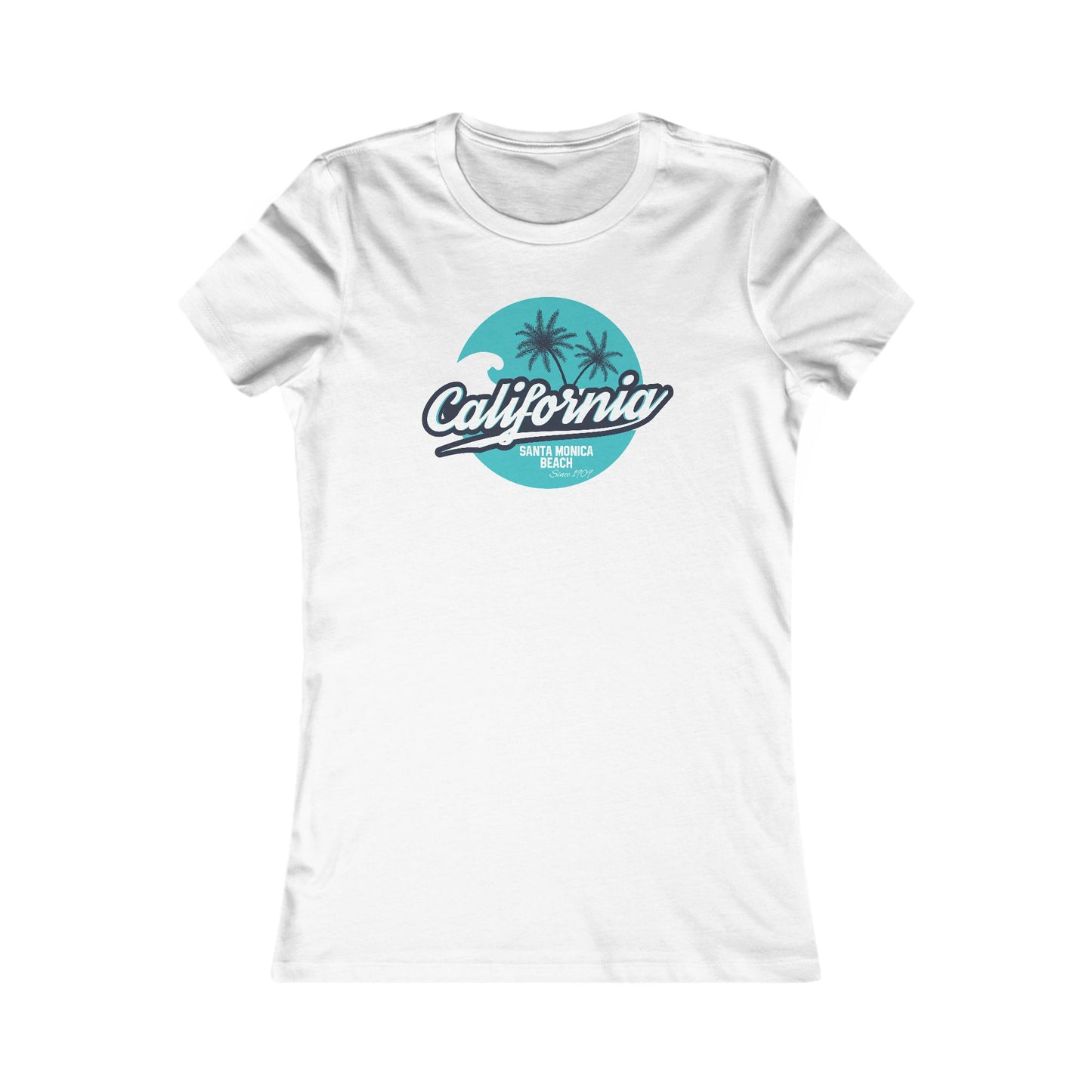 California Santa Monica Beach Women's Favorite T-Shirt