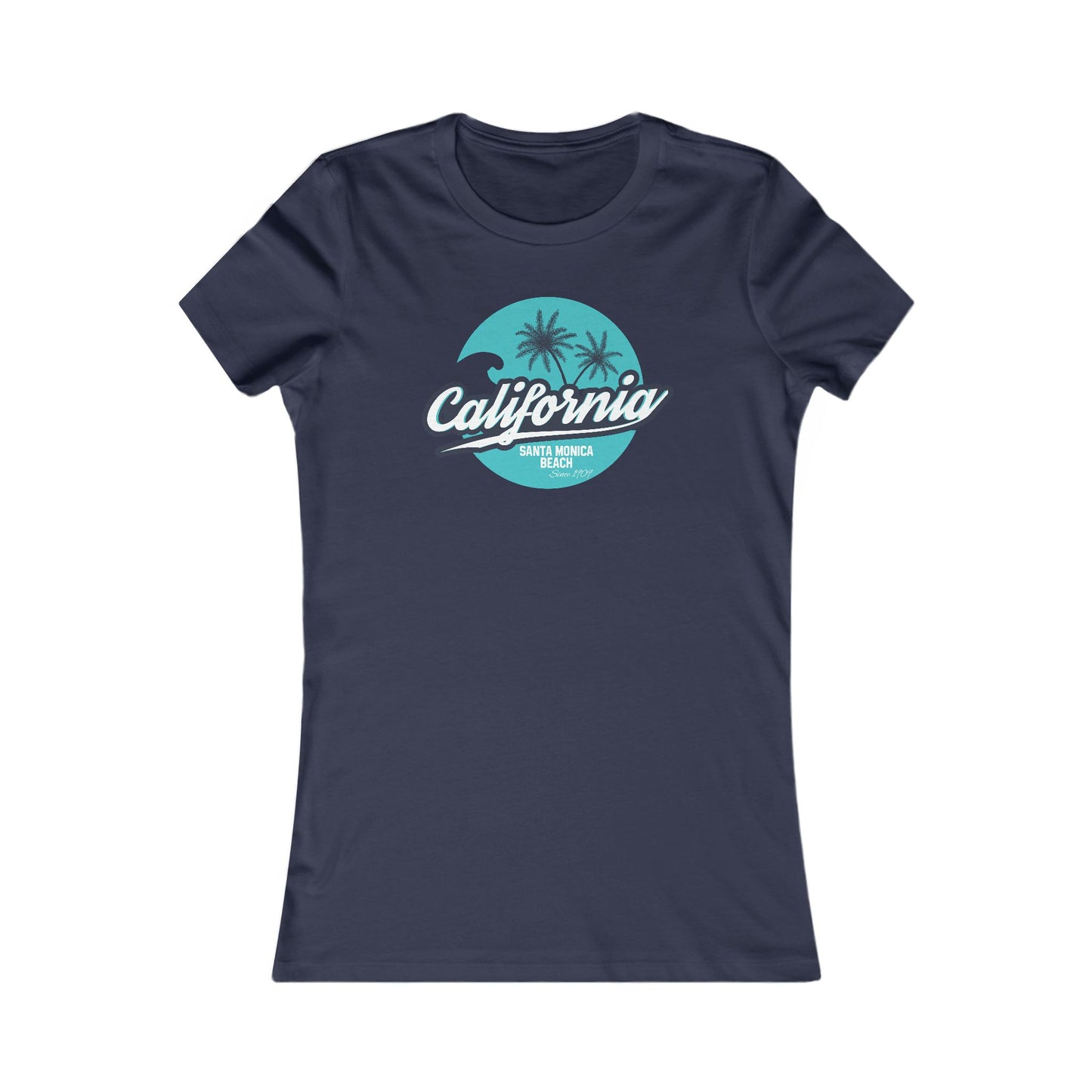 California Santa Monica Beach Women's Favorite T-Shirt