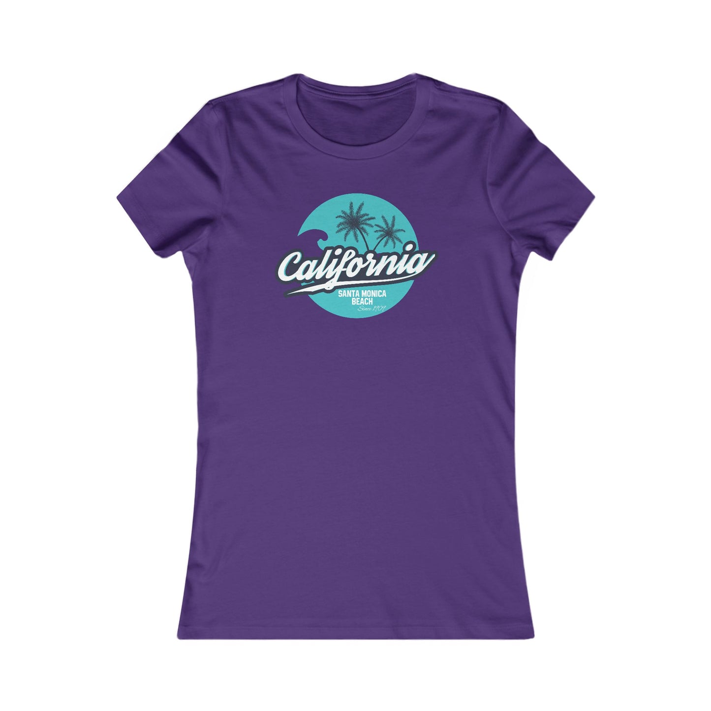 California Santa Monica Beach Women's Favorite T-Shirt