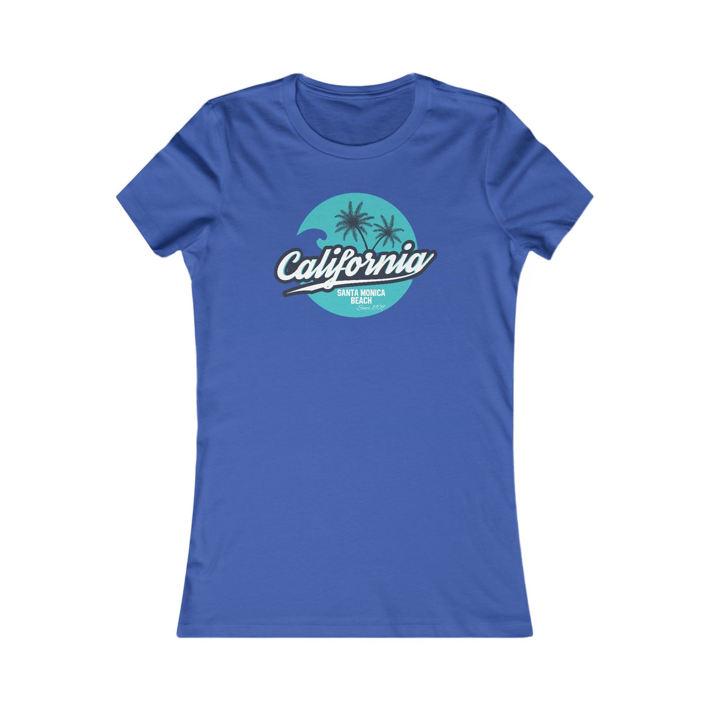 California Santa Monica Beach Women's Favorite T-Shirt