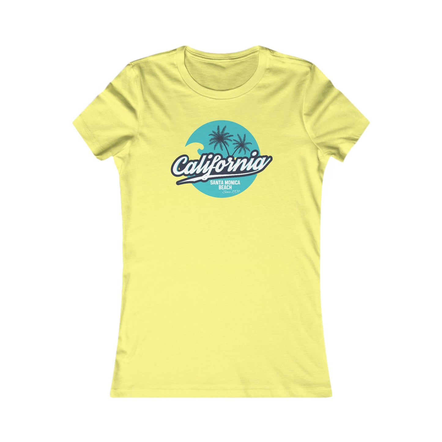 California Santa Monica Beach Women's Favorite T-Shirt