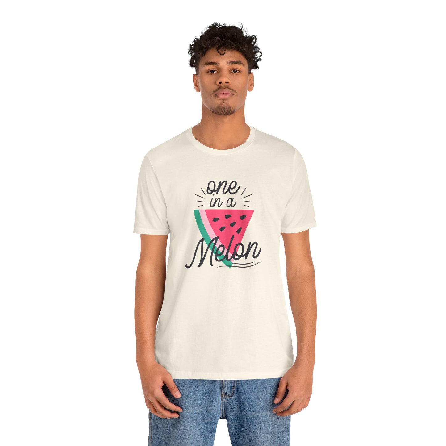 One In A Melon Unisex Jersey Short Sleeve Tee Soft Cotton