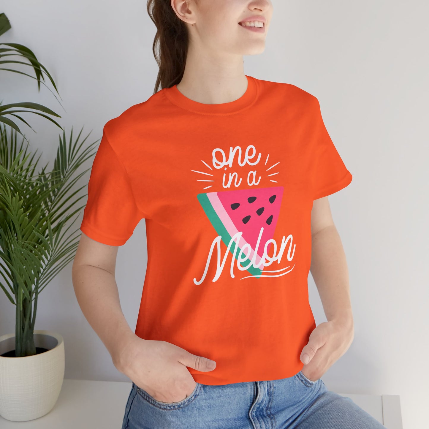 One In A Melon Unisex Jersey Short Sleeve Tee