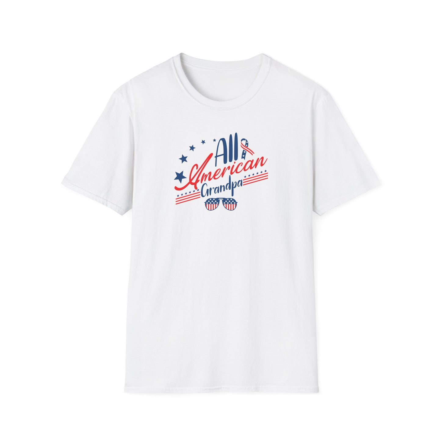 All American Grandpa Unisex Softstyle T-Shirt