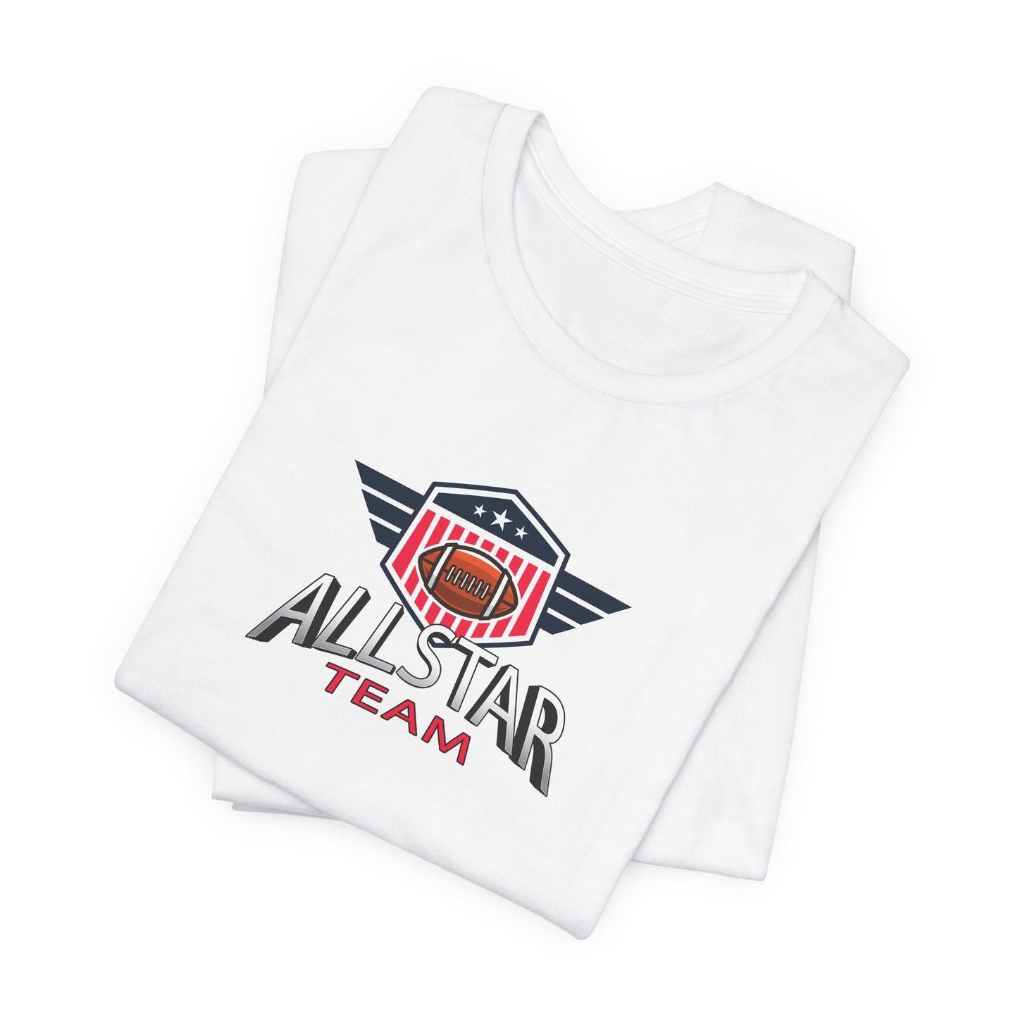 All Star Football Team Unisex Jersey Short Sleeve Tee
