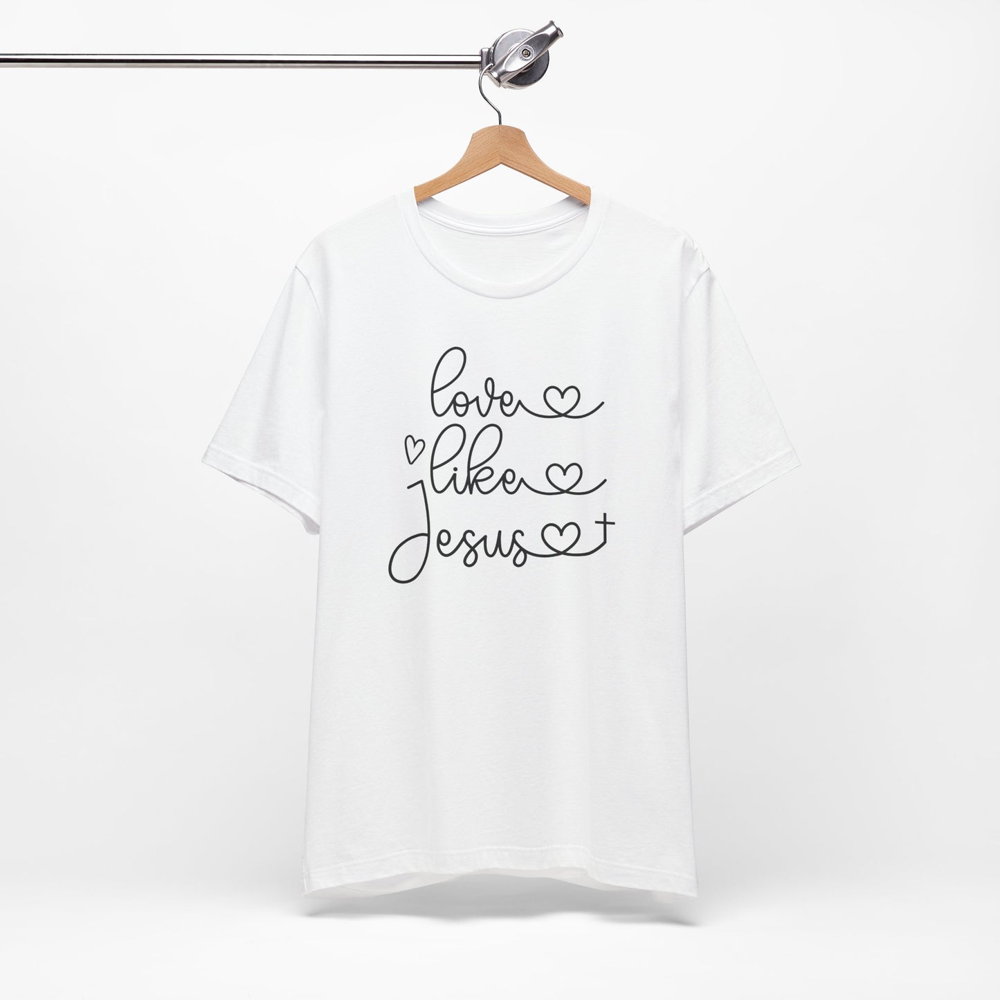 Love Like Jesus Unisex Jersey Short Sleeve Tee