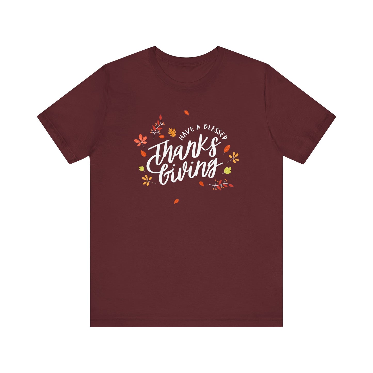 Have A Blessed Thanksgiving Unisex Jersey Short Sleeve Tee