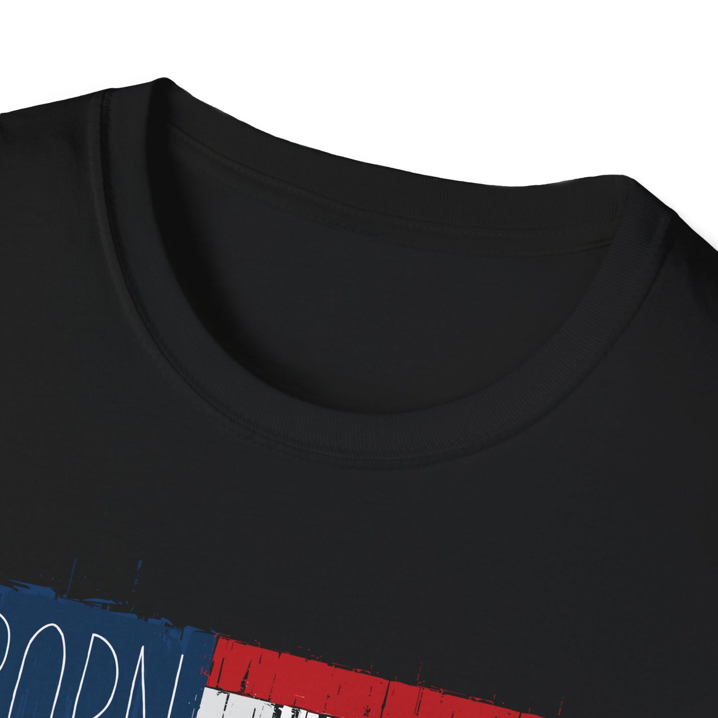 Born In The USA Unisex Softstyle T-Shirt