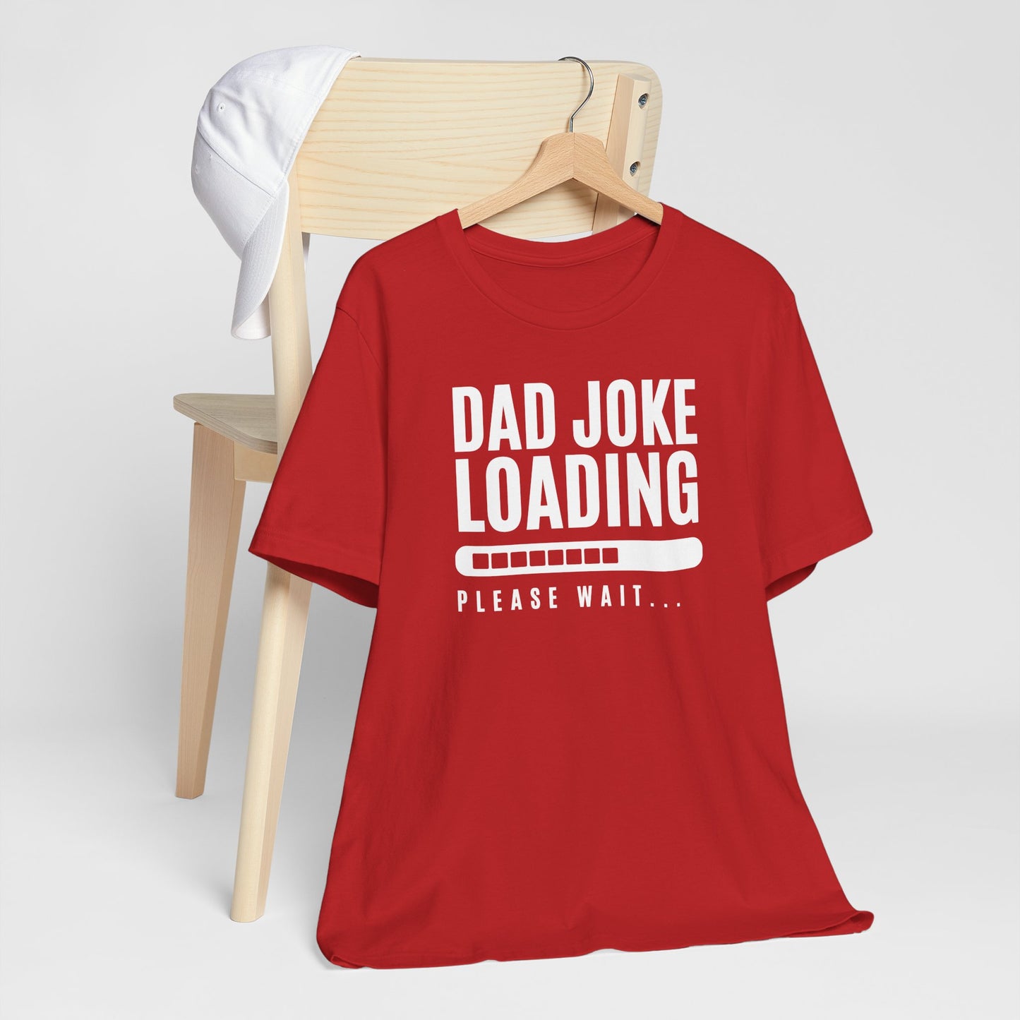 Dad Joke Loading Please Wait Men's Jersey Short Sleeve Tee