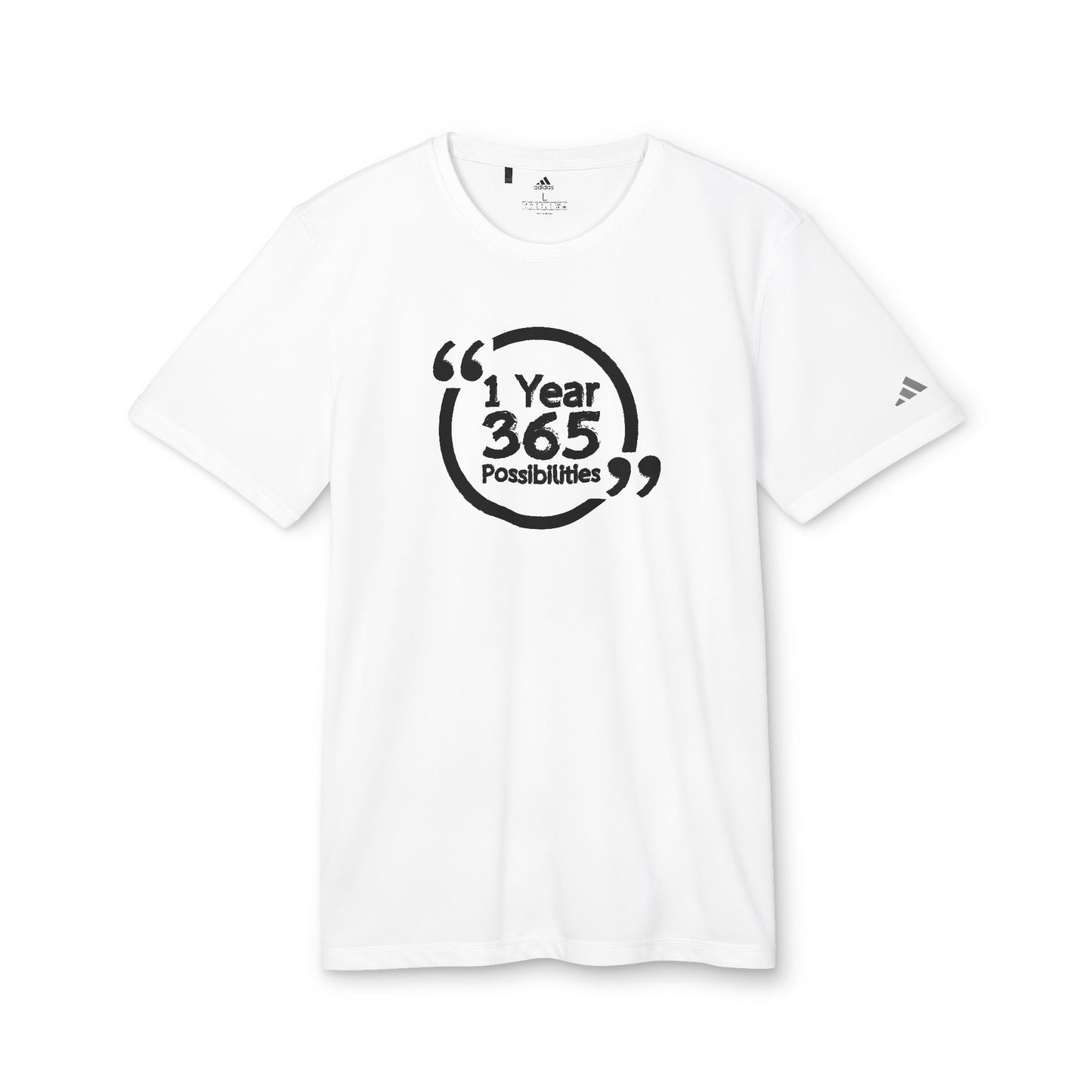 1 Year 365 Possibilities Adidas Unisex Sport T-Shirt