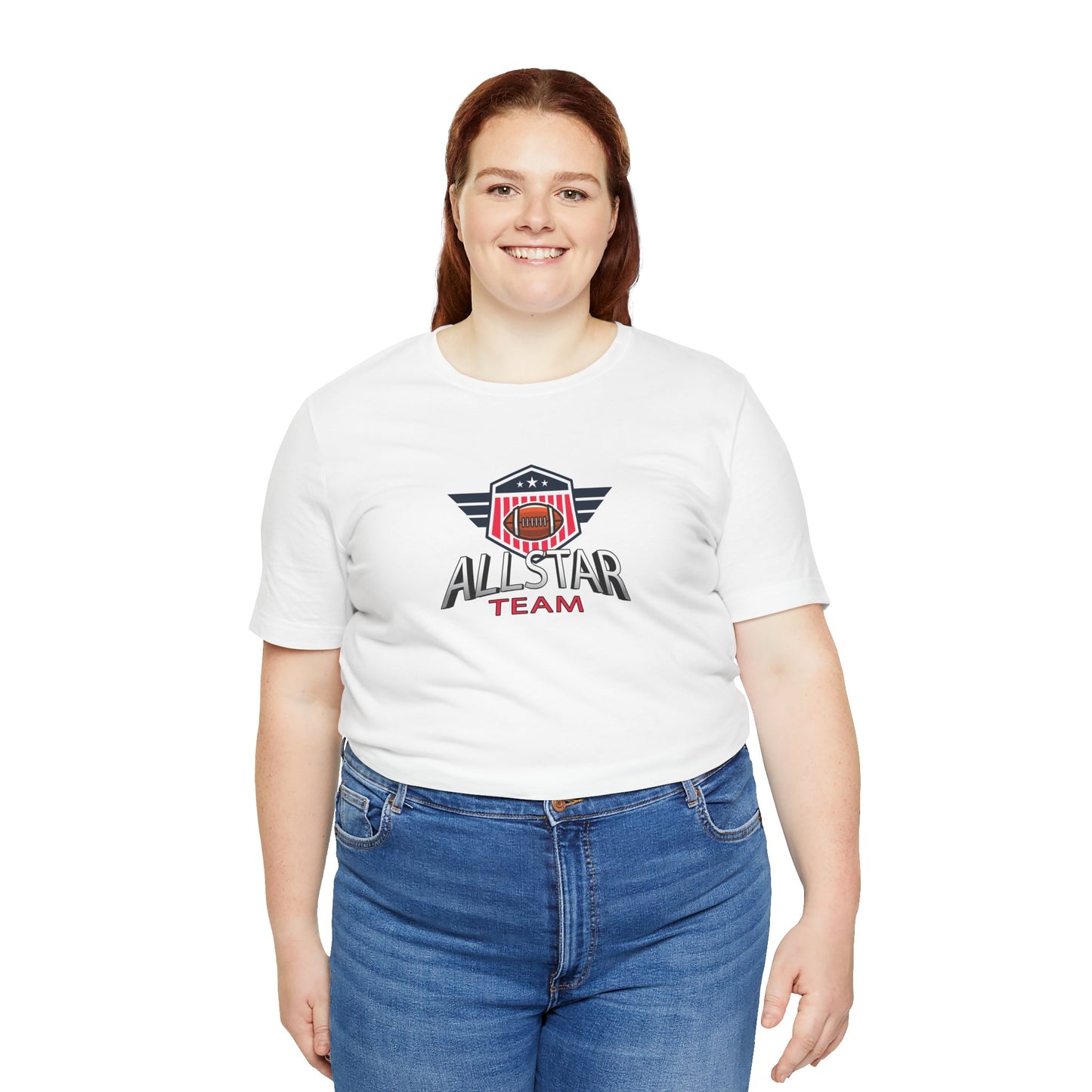 All Star Football Team Unisex Jersey Short Sleeve Tee