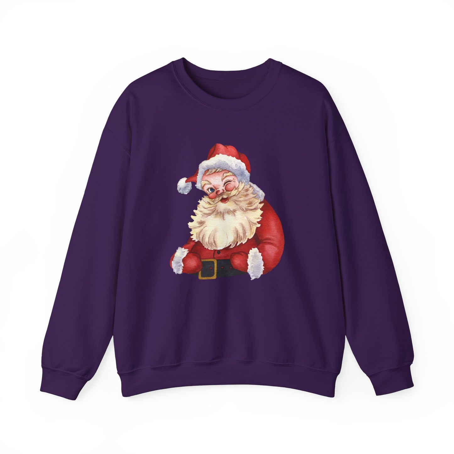Unisex Heavy Blend Crewneck Sweatshirt Winking Santa π
β¨β€οΈ