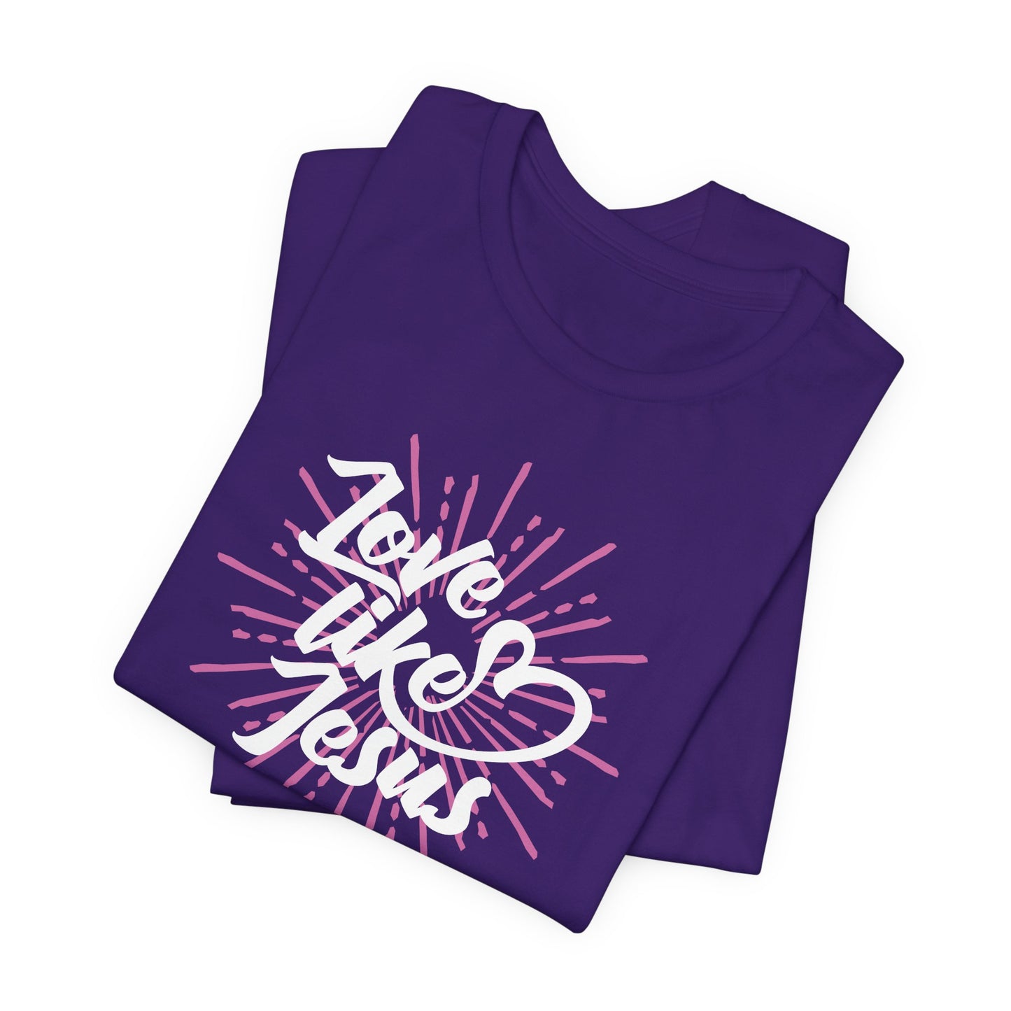 Love Like Jesus Unisex Jersey Short Sleeve Tee