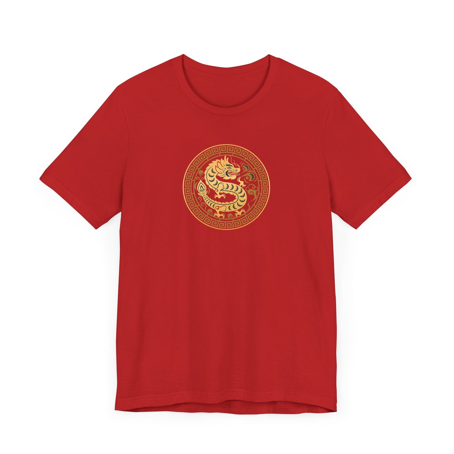 Unisex Jersey Short Sleeve Tee Year of The Dragon Chinese Zodiac Apparel