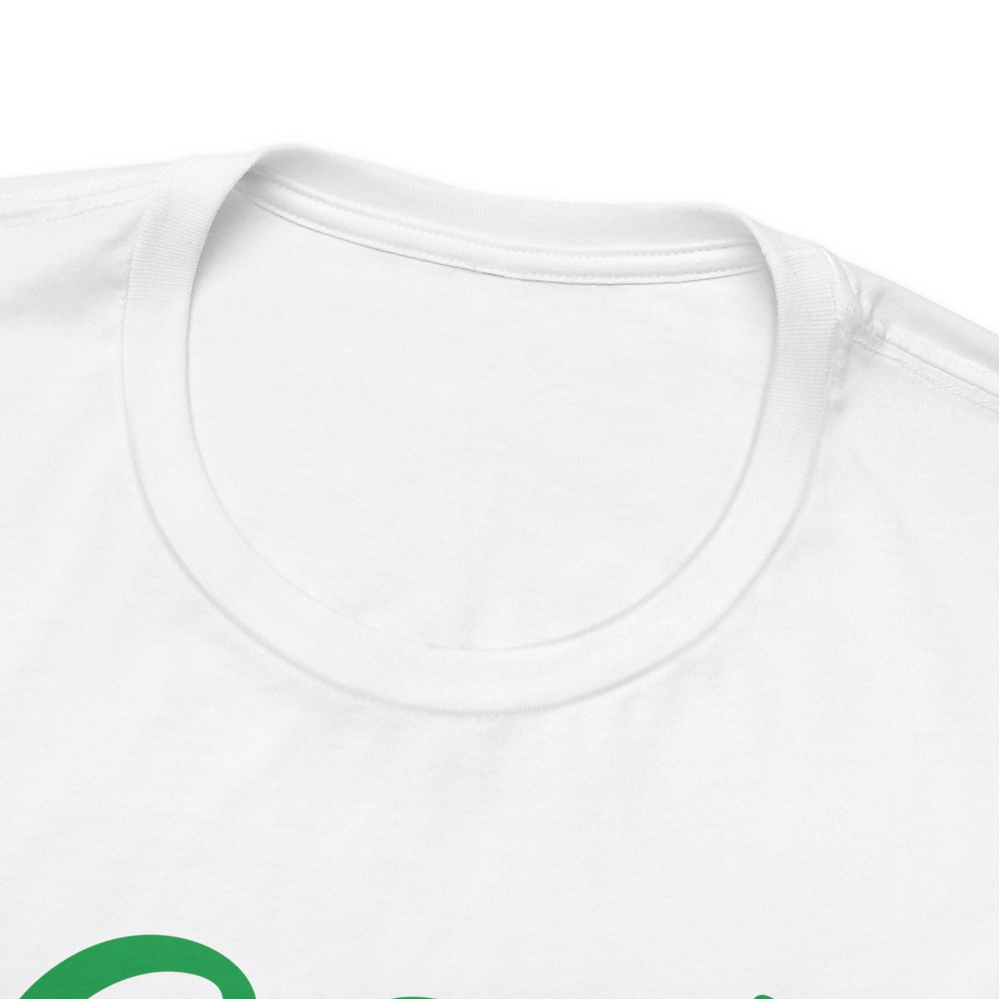 Christ is Risen Green Print Unisex Jersey Short Sleeve Tee