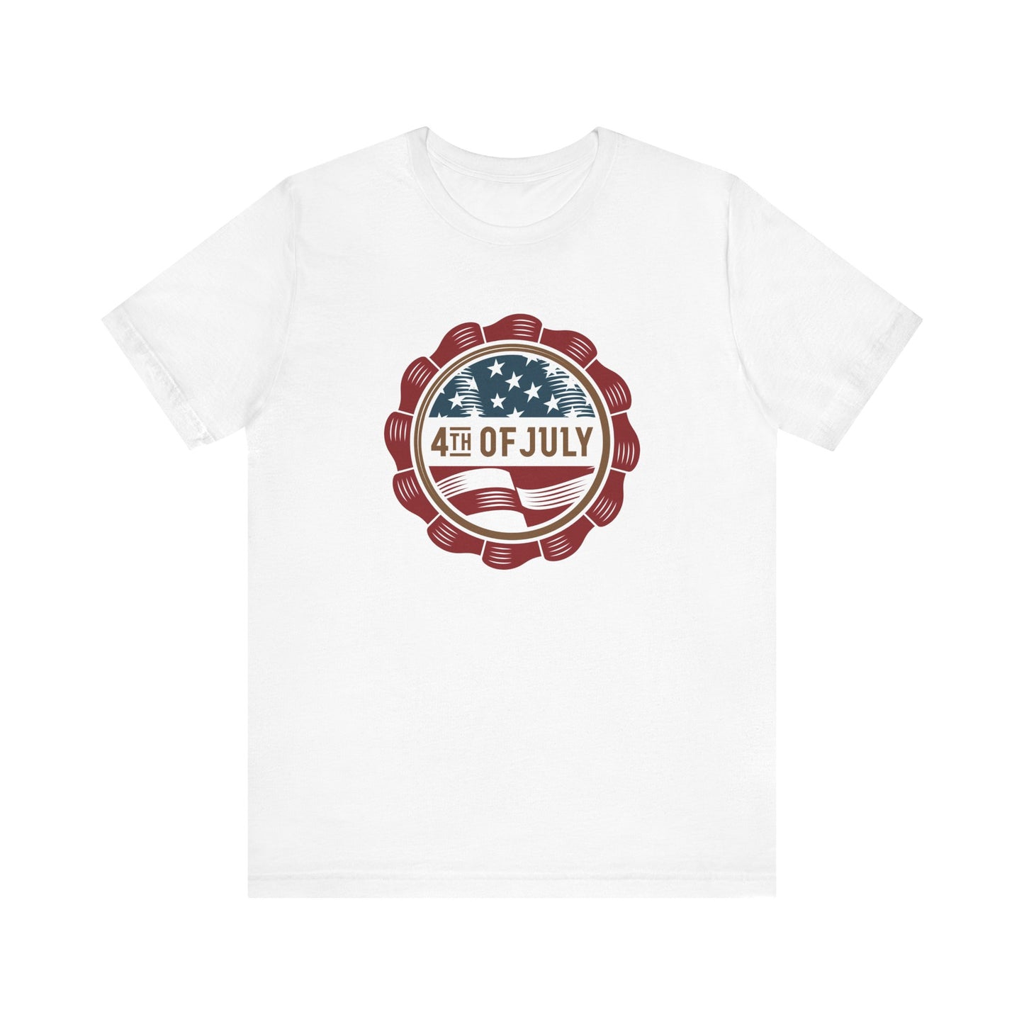 4th of July Unisex Jersey Short Sleeve Tee