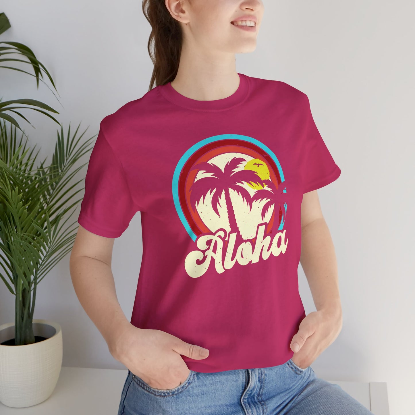 Aloha Unisex Jersey Short Sleeve Tee