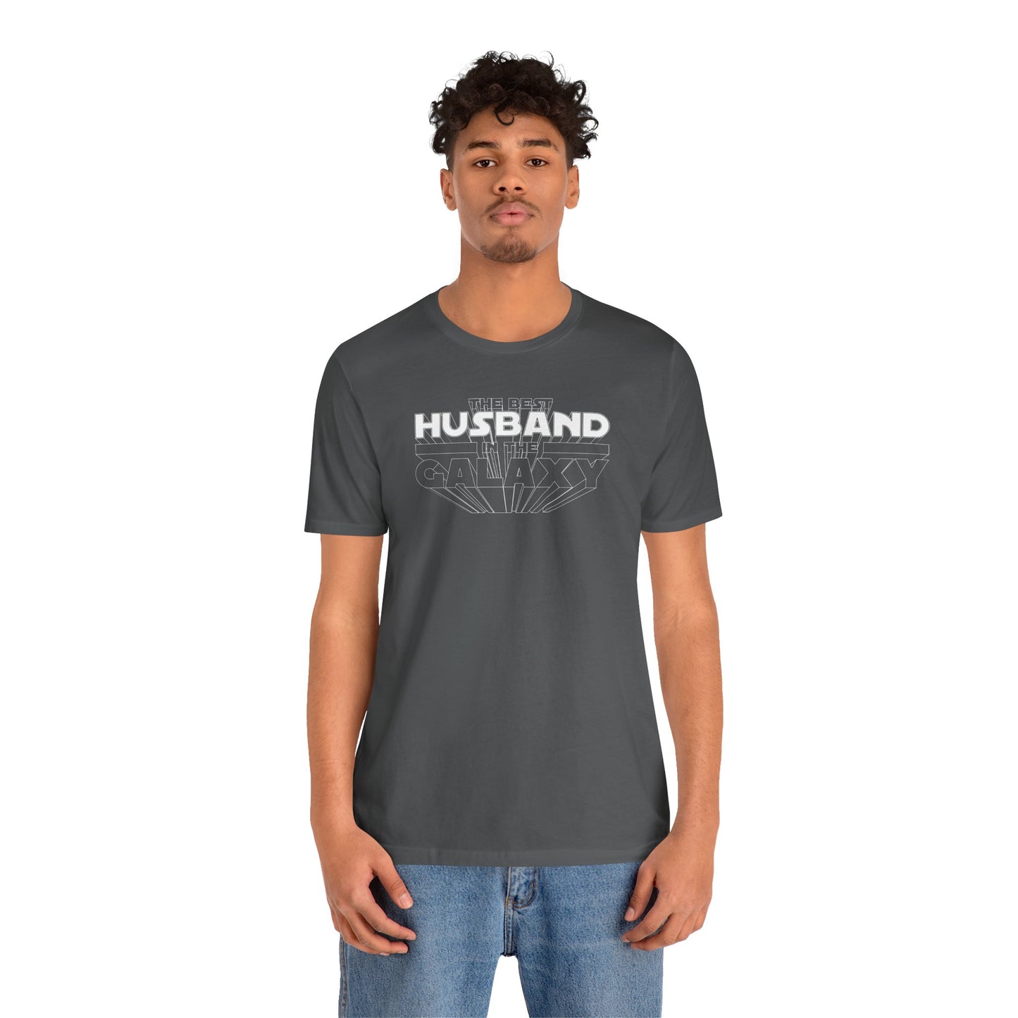 Best Husband In The Galaxy Men's Jersey Short Sleeve Tee