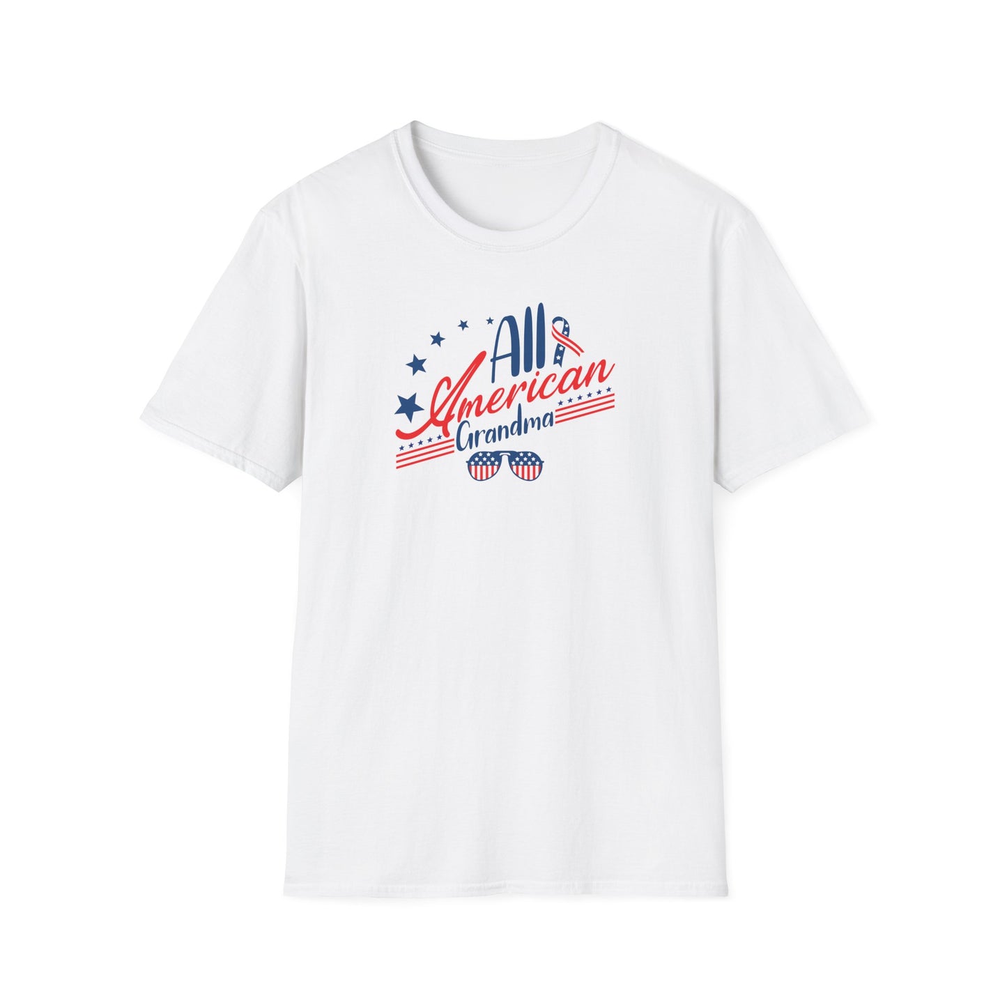 All American Grandma Unisex Softstyle T-Shirt