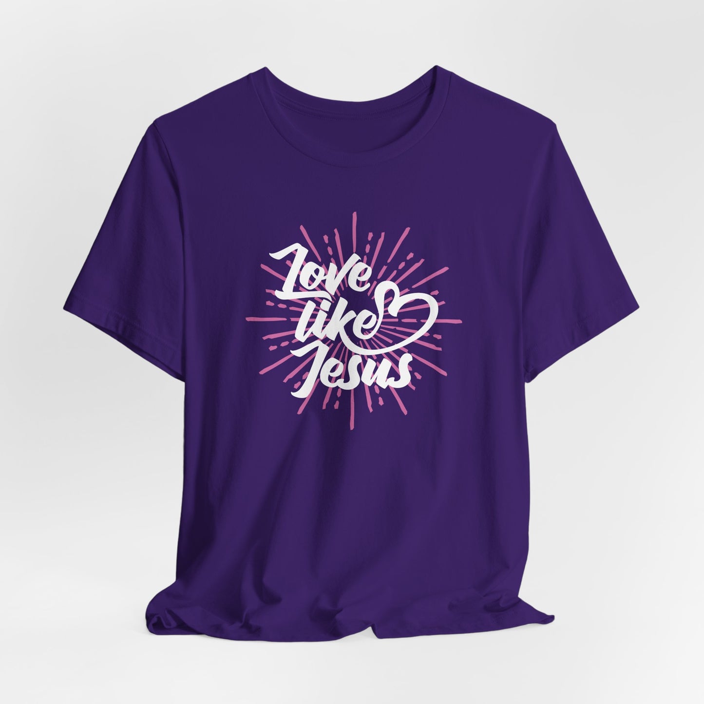 Love Like Jesus Unisex Jersey Short Sleeve Tee