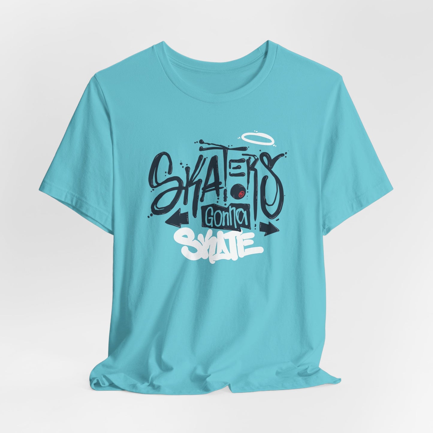 Skaters Gonna Skate Unisex Jersey Short Sleeve Tee