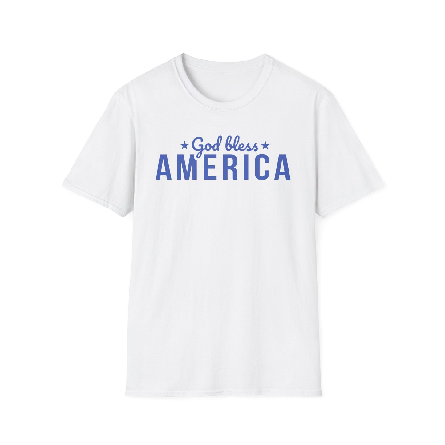 God Bless America Unisex Softstyle T-Shirt