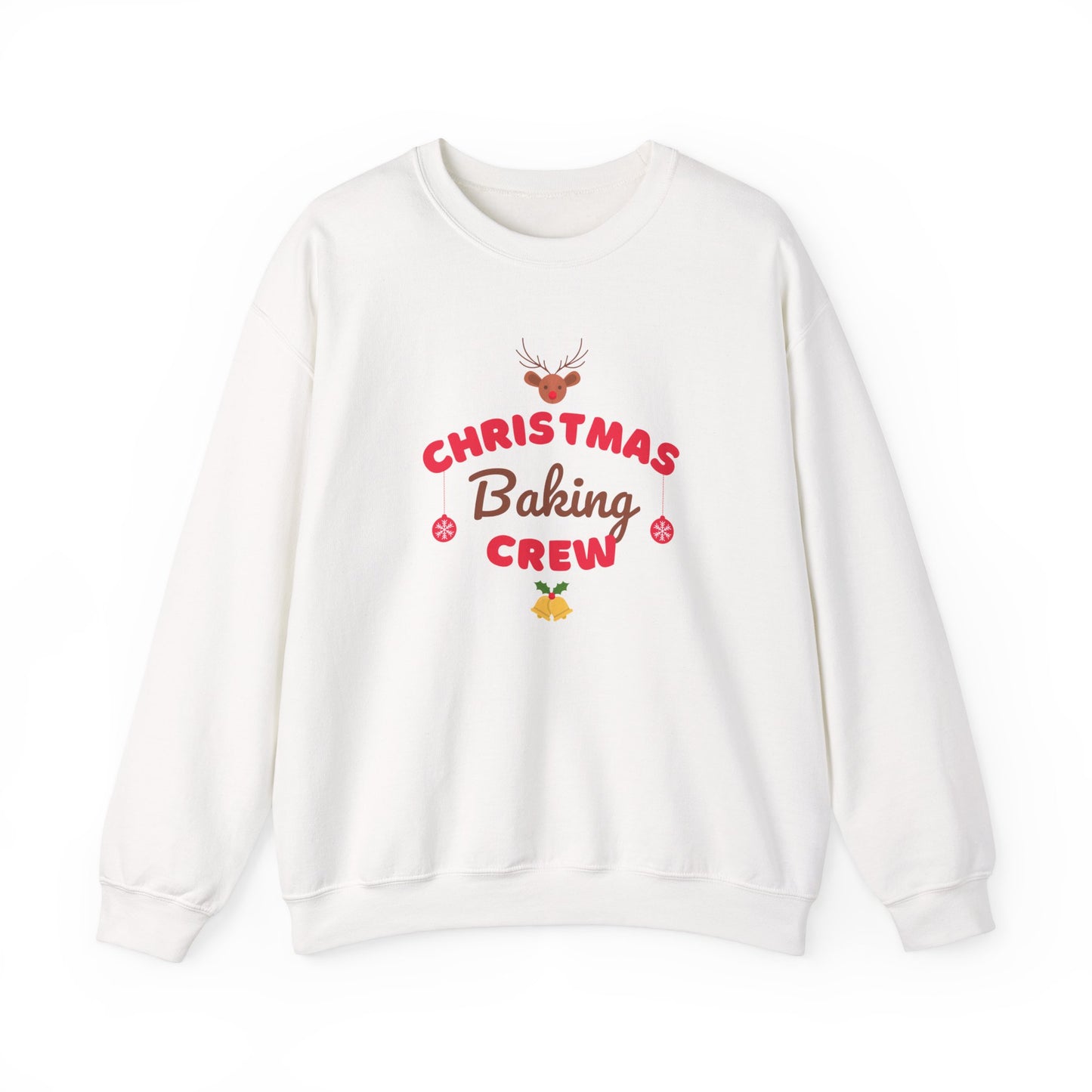 Christmas Baking Crew ππͺβ¨ Unisex Heavy Blend Crewneck Sweatshirt