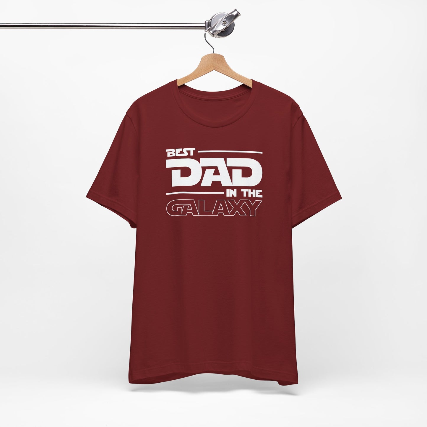 Best Dad In The Galaxy Men's Jersey Short Sleeve Tee