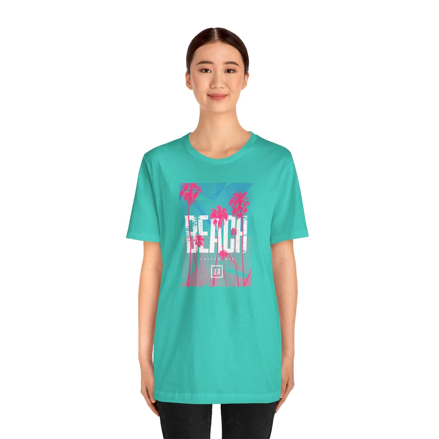 Beach California Unisex Jersey Short Sleeve Tee