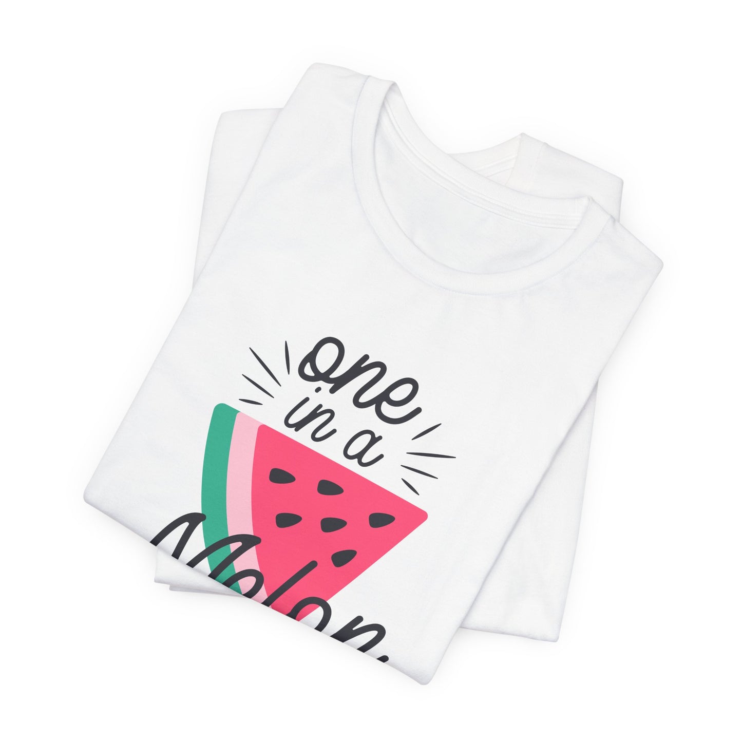 One In A Melon Unisex Jersey Short Sleeve Tee Soft Cotton