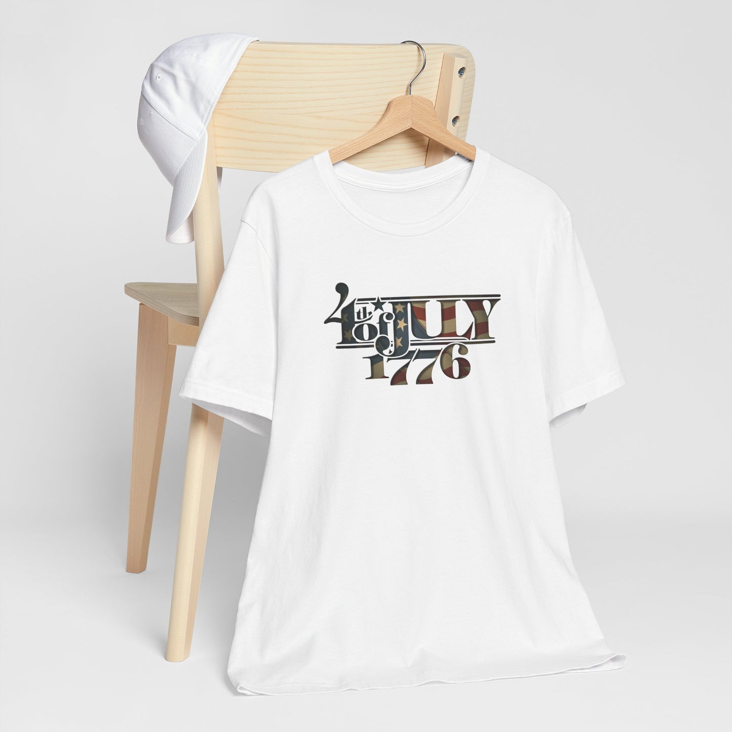 4th of July 1776 Unisex Jersey Short Sleeve Tee