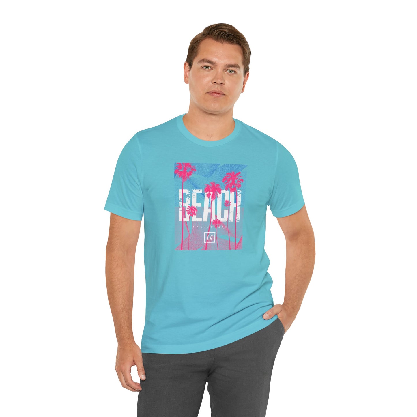 Beach California Unisex Jersey Short Sleeve Tee