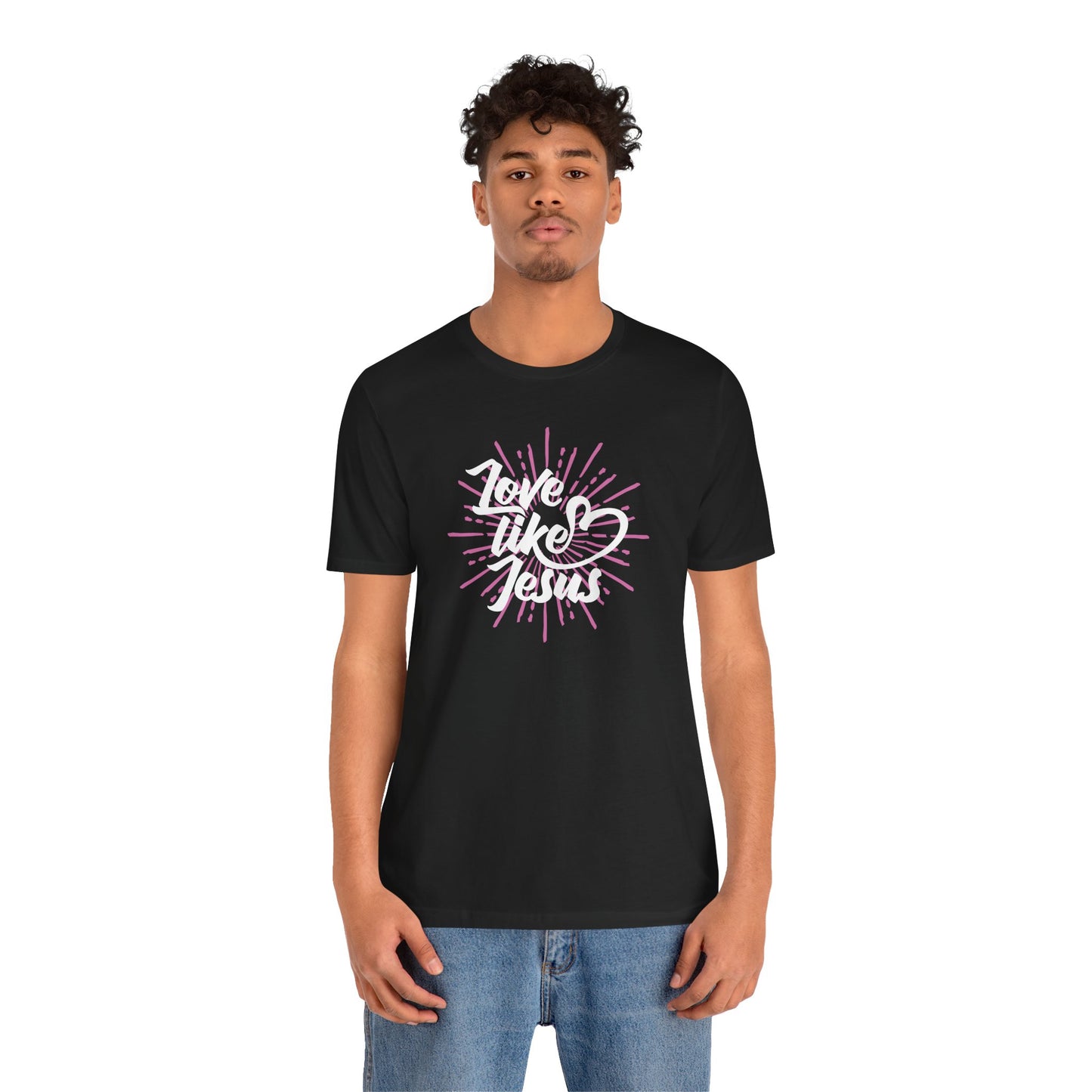 Love Like Jesus Unisex Jersey Short Sleeve Tee