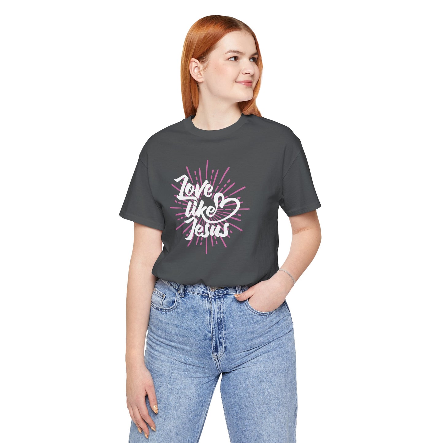 Love Like Jesus Unisex Jersey Short Sleeve Tee