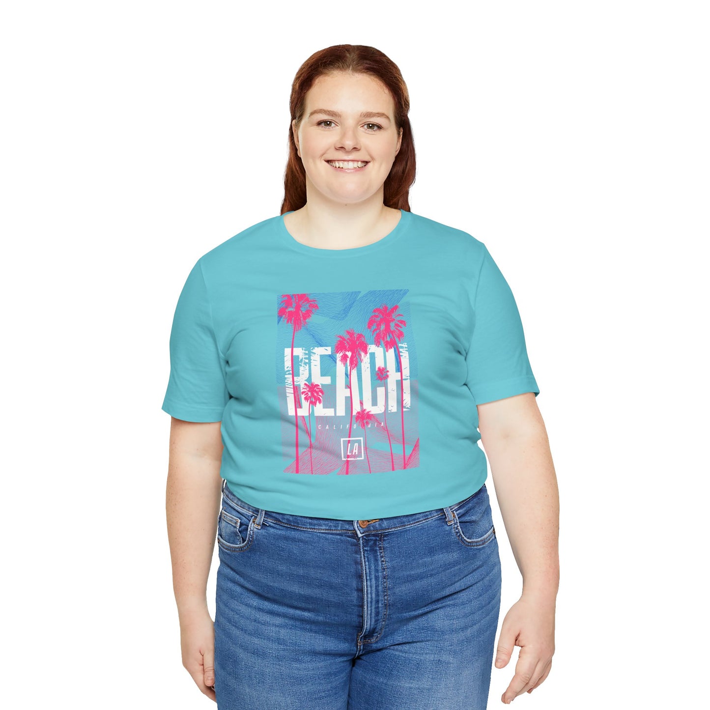 Beach California Unisex Jersey Short Sleeve Tee