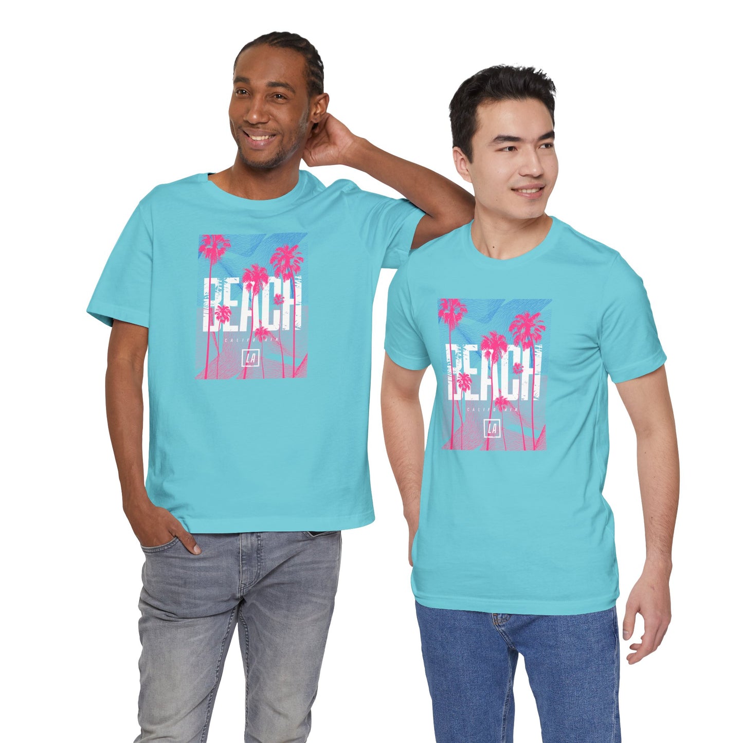 Beach California Unisex Jersey Short Sleeve Tee
