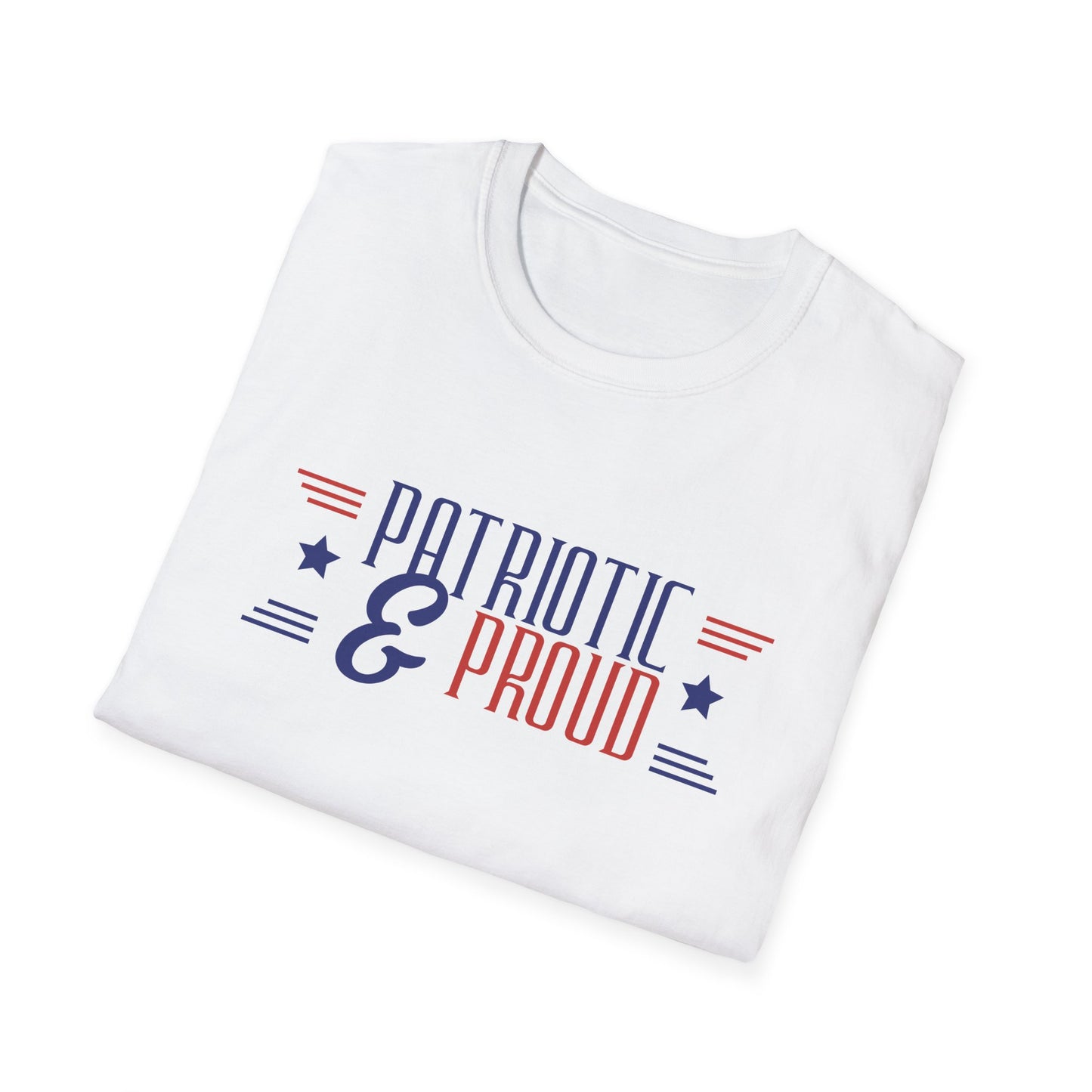 Patriotic & Proud Unisex Softstyle T-Shirt