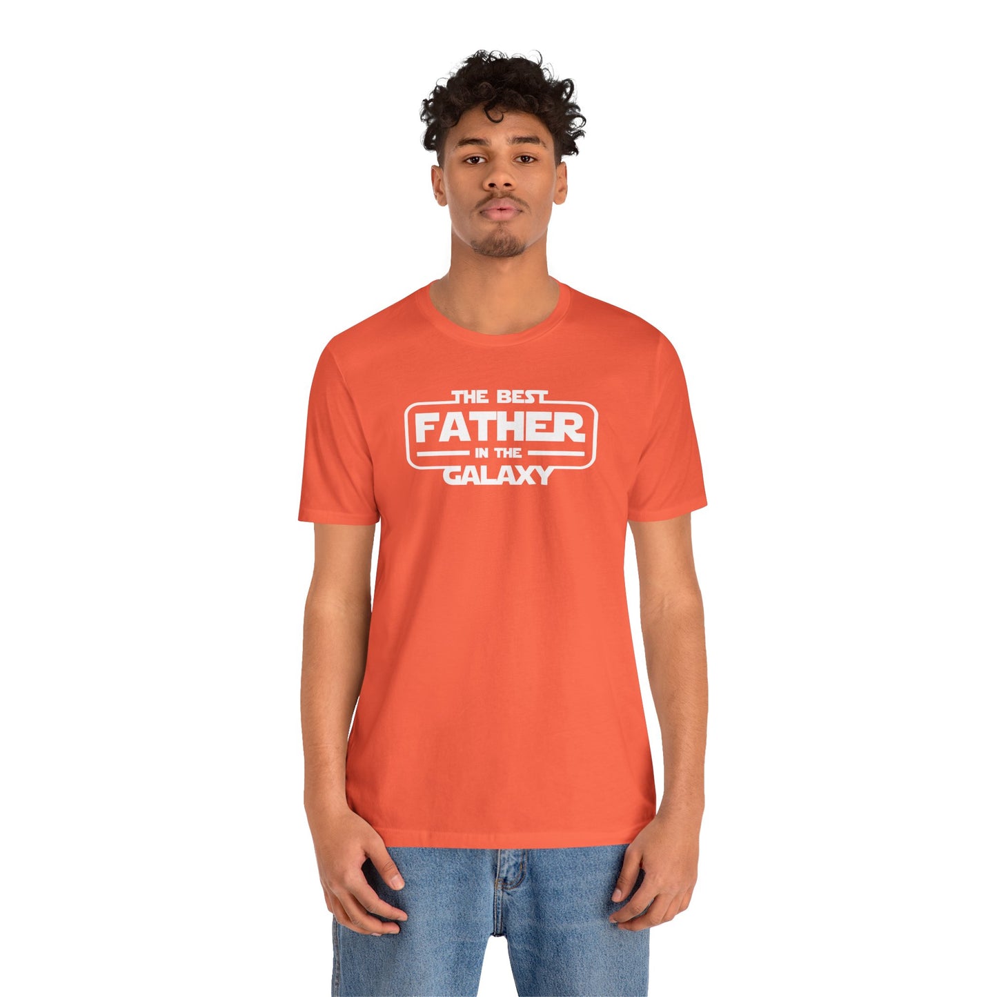 Best Father In The Galaxy Men's Jersey Short Sleeve Tee
