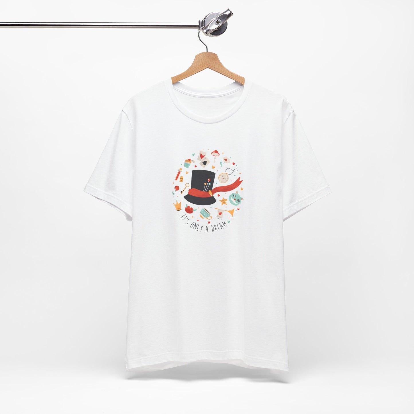 It's Only A Dream Alice In Wonderland Inspired Unisex Jersey Short Sleeve Tee