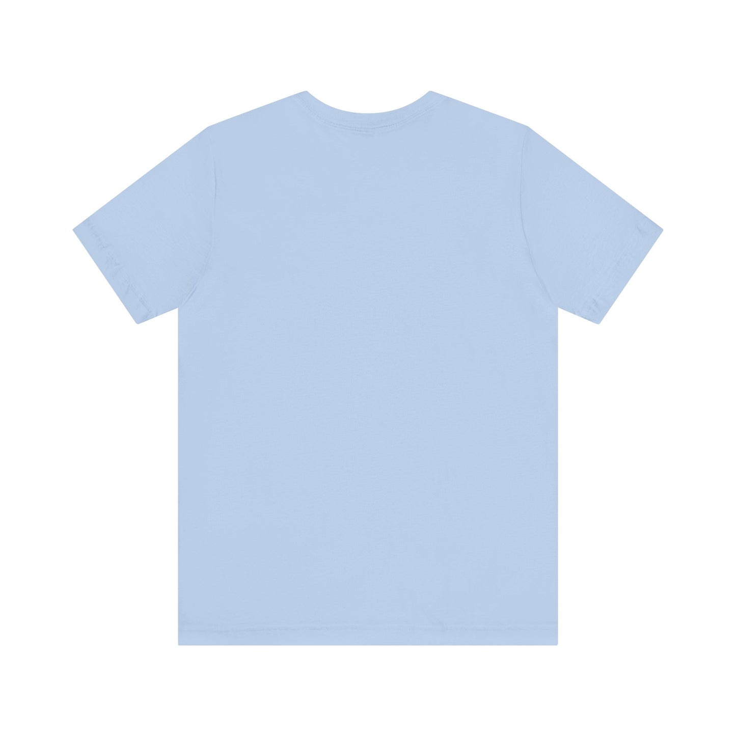 Christ is Risen Heart Shaped Navy Print Unisex Jersey Short Sleeve Tee