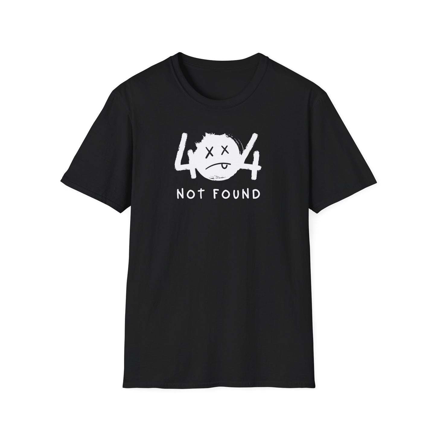 404 Not Found Unisex Softstyle T-Shirt