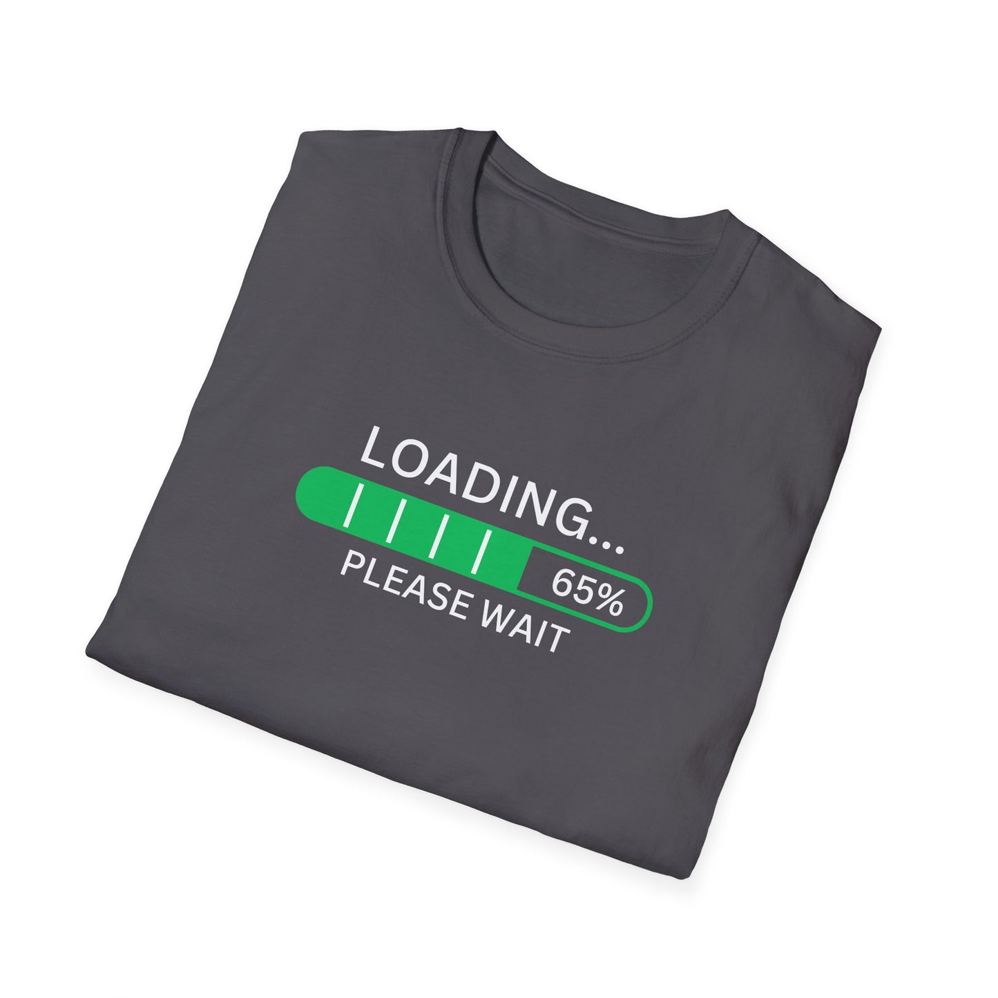 Loading Life... 65% Complete Unisex Softstyle T-Shirt