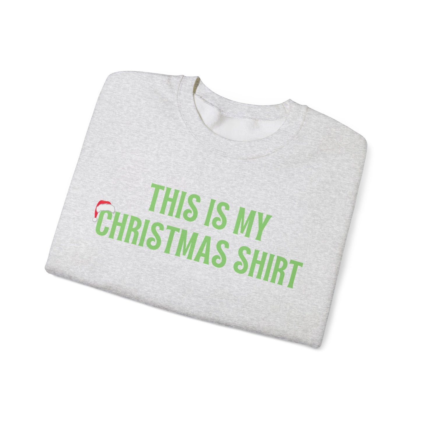 Unisex Heavy Blend Crewneck Sweatshirt This Is My Christmas Shirt πβ¨