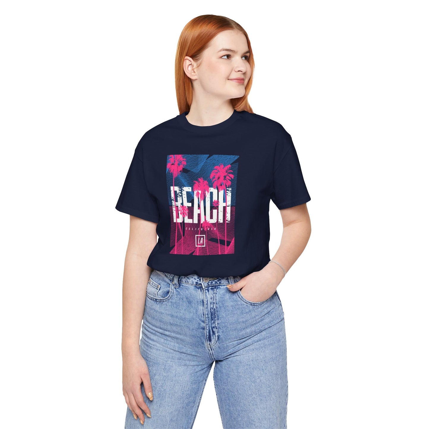 Beach California Unisex Jersey Short Sleeve Tee