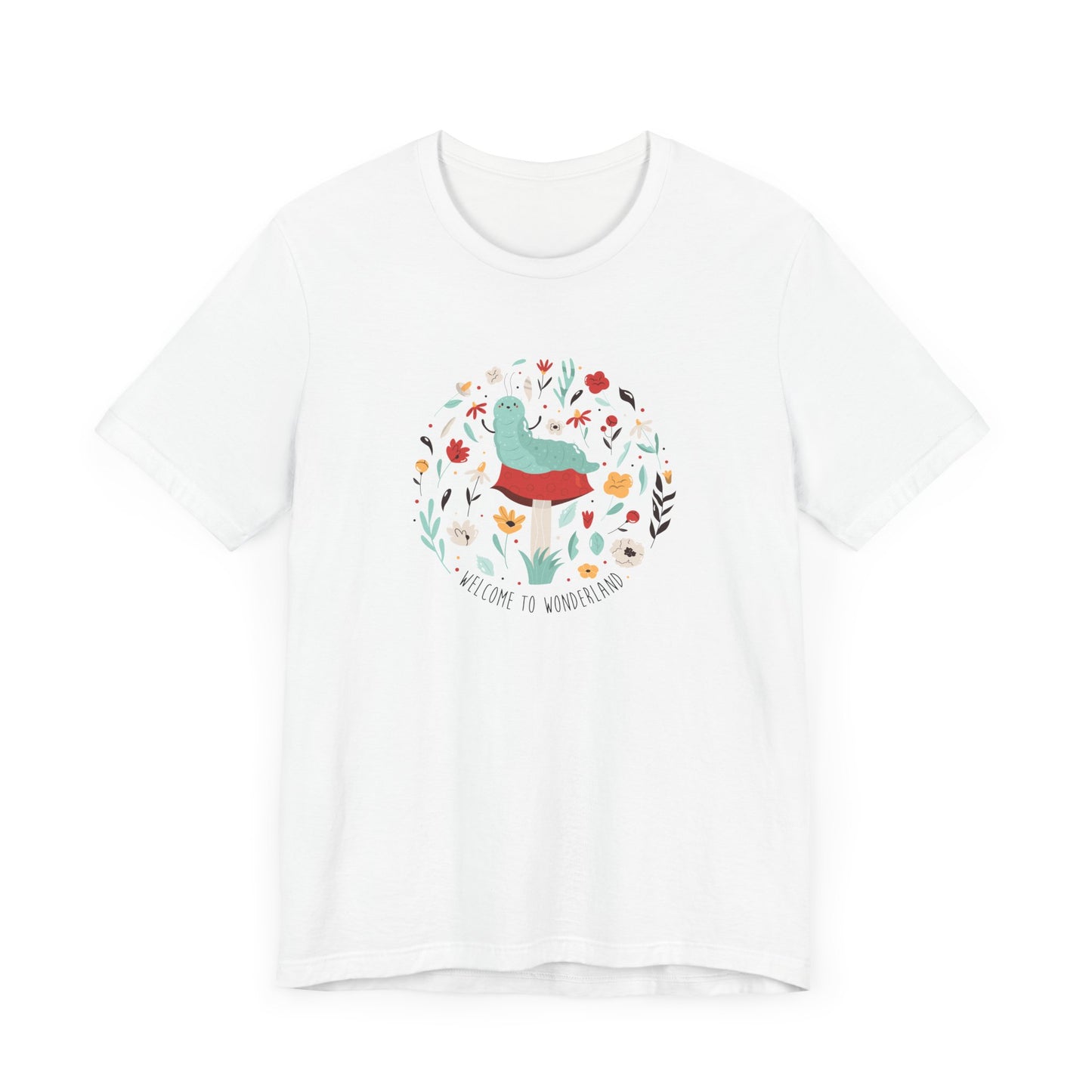 Welcome To Wonderland Alice In Wonderland Inspired Unisex Jersey Short Sleeve Tee